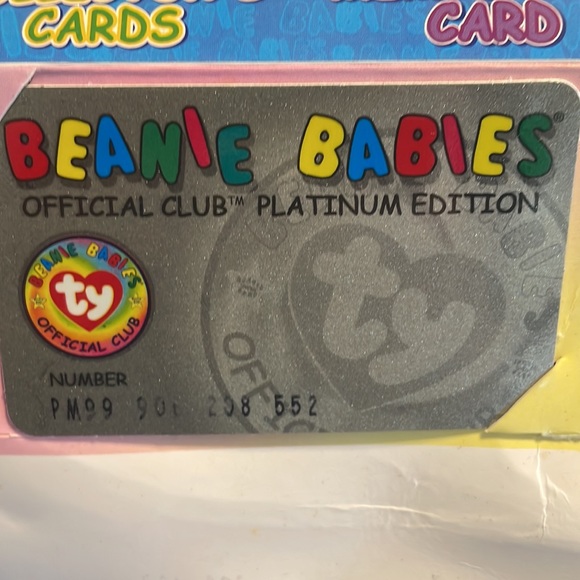 Ty beanie baby platinum membership certificate 1999 clubby ii beanie babies - Picture 5 of 12